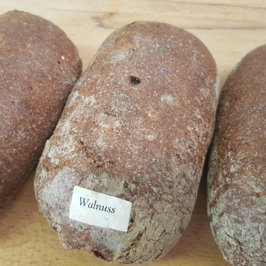 Vollkorn-Brot mit Walnüssen